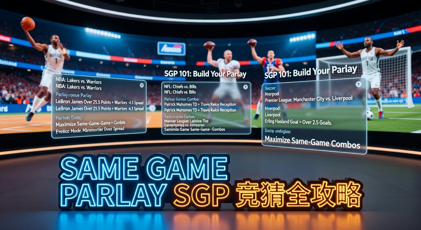 超级过关 Same Game Parlay SGP 详解攻略