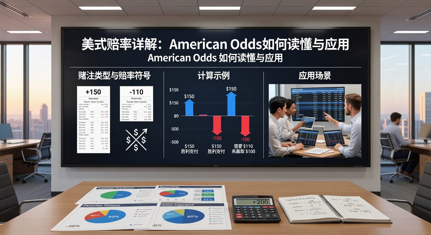 美式赔率 American Odds 详解与应用