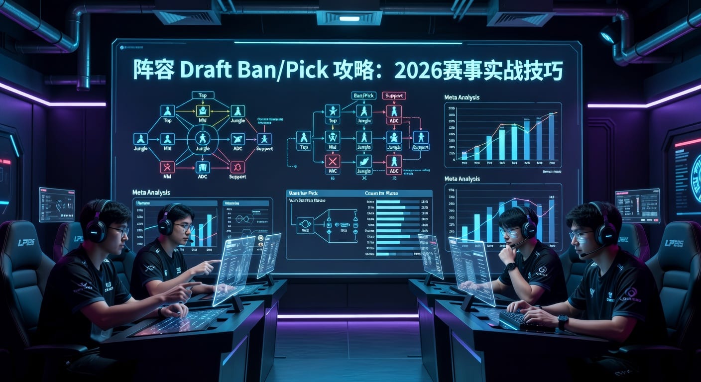 阵容 Draft Ban/Pick技巧：LOL最新BP策略指南