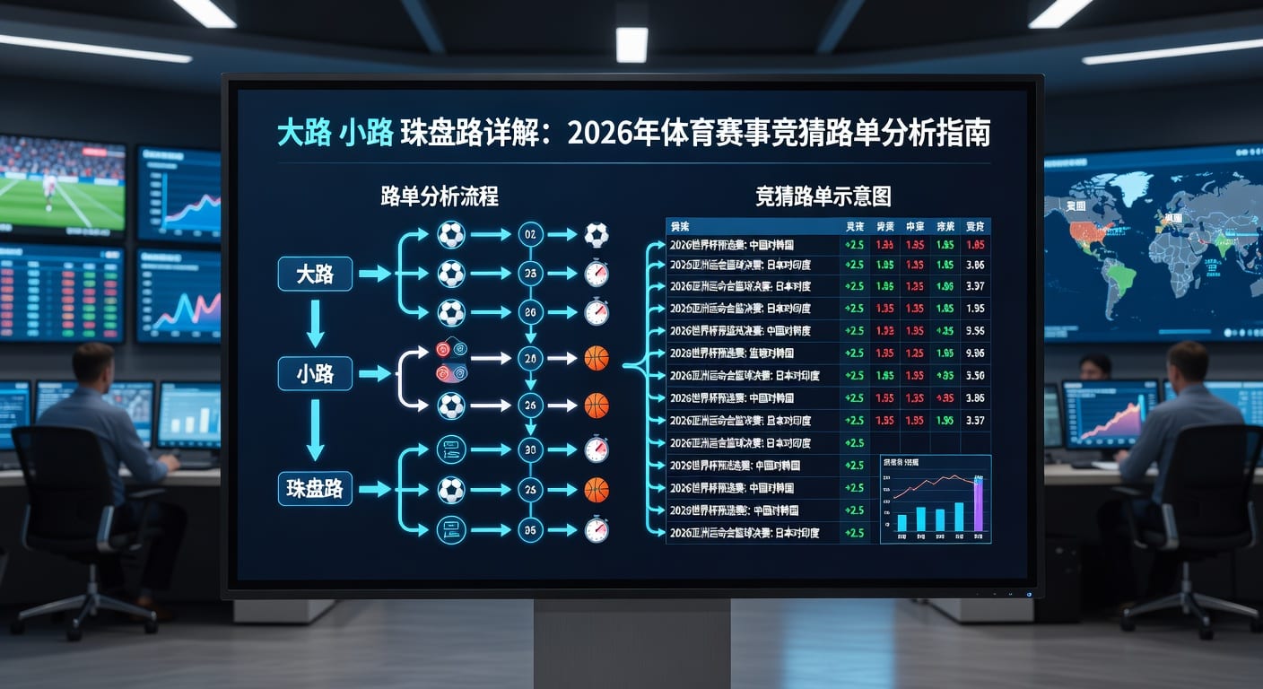 大路赛事分析：体育竞猜最新策略指南